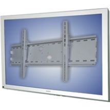 37-85" Fixed Wall Mount, -seinäteline näytölle, hopea