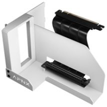 Vertical GPU Holder Kit 2, näytönohjaimen vertikaalinen asennussarja, valkoinen