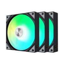 ROTA SL ARGB Reverse 120 Black - Triple Pack, 120mm PWM-laitetuuletinsarja, musta