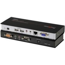 CE770, USB VGA/Audio Cat 5 KVM-järjestelmänjatke, musta/hopea