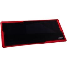 Deskmat -hiirimatto, 900x400mm, musta/punainen
