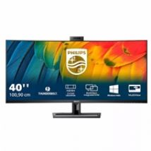 40" 6000 series 40B1U6903CH/00, kaareva UWUHD-monitori, musta