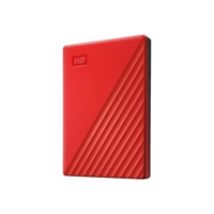 2TB My Passport, ulkoinen 2.5" kiintolevy, USB 3.0, punainen/musta