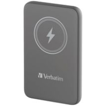 10 000mAh varavirtalähde, Magsafe, USB-C PD 20W, harmaa