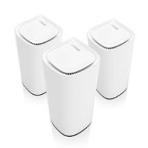 Velop Pro 6E, MX6203 Tri-Band Mesh WiFi 6E -järjestelmä, 3-Pack, valkoinen