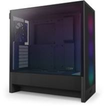 H5 Flow RGB (2024) - Black, ikkunallinen miditornikotelo, musta