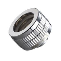 16mm Hard Tube Fitting -putkiliitin, G1/4, kromi