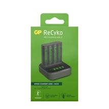 ReCyko AA/AAA-pika-akkulaturi (Speed Charger), lataustelakka ja 4xAA 2600mAh akut