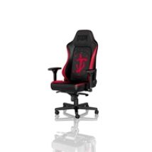 HERO Gaming Chair - DOOM Edition, keinonahkaverhoiltu pelituoli, musta/punainen