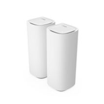 Velop Pro 7, MBE7002 Tri-Band Mesh WiFi 7 -reititin, 2-Pack, valkoinen