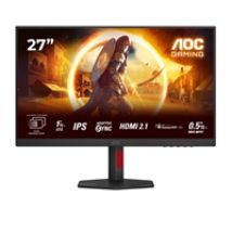 27" U27G4R, 320/160Hz 4K Dual-Resolution -pelimonitori, musta
