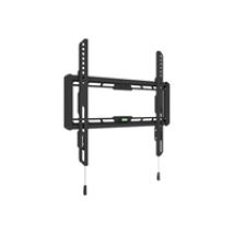 32-65" M Universal Wallmount Fixed Medium Black, -seinäteline näytölle, musta