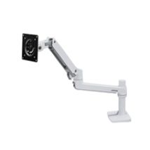 =34" LX Desk Monitor Arm, -pöytäteline näytölle, valkoinen