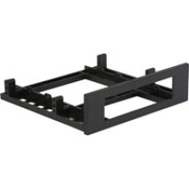 3.5" -> 5.25" asennusrauta, musta