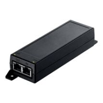 PoE12-30W 2.5G PoE+ Injector, ulkoinen virransyöttäjä, 30W, musta
