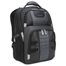 11.6-15.6" DrifterTrek Laptop Backpack, kannettavan tietokoneen reppu, musta