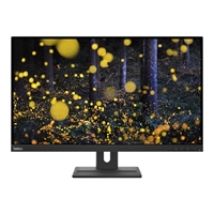 27" ThinkVision E27q-20, QHD-monitori, musta