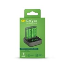 ReCyko Everyday AA/AAA-akkulaturi, lataustelakka ja 4xAA 2100mAh akut