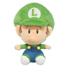 Nintendo Together Plush - Super Mario Baby Luigi -pehmolelu, 16cm