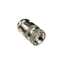 QD2 Female Quick Disconnect No-Spill -pikaliitin, uroskierre G1/4, hopea