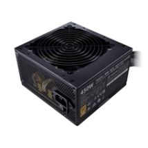 450W MWE 450 Bronze V2, ATX-virtalähde, 80 Plus Bronze, musta