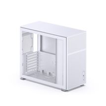 D41 MESH White, ikkunallinen miditornikotelo, valkoinen