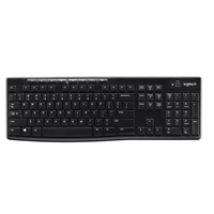 K270, langaton näppäimistö, nordic, musta