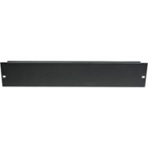 2U peitelevy, 19", musta