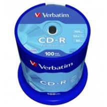 CD-R 700MB/80min, 52x, spindle, 100kpl