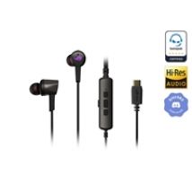 ROG Cetra II, ANC-pelinappikuulokkeet mikrofonilla, USB-C, musta