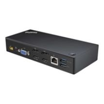 ThinkPad USB-C Dock -telakointiasema, musta, kunnostettu