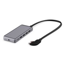 3.2 Gen2 USB-C Dual Screen Macbook 10-in-1 -telakka , harmaa