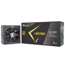 1000W VERTEX GX-1000, ATX-virtalähde, PCIe 5.1, 80 Plus Gold, musta
