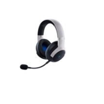 Kaira Pro for PlayStation, langattomat pelikuulokkeet mikrofonilla, valkoinen/musta