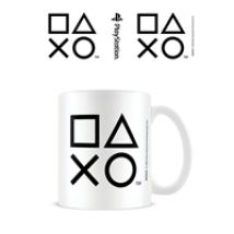 Sony PlayStation Mug - Shapes Black, muki