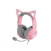 Kraken Kitty V2 - Quartz -pelikuulokkeet mikrofonilla, pinkki/harmaa