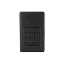 1TB Store 'n' Go, 2.5" ulkoinen kiintolevy salasananäppäimistöllä, 3.2 Gen1 USB-C, musta