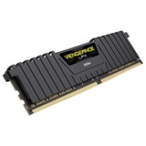 16GB (2x8GB) Vengeance LPX, DDR4 2400MHz, CL14, 1,20V, musta