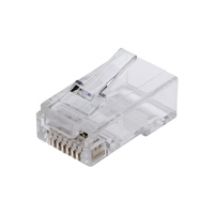 UTP Cat6 suojaamaton laitekaapelin RJ45-liitin, pihtipuristettava, 10 kpl