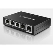 EdgeRouter X -reititin, 5 x Gigabit RJ-45, musta