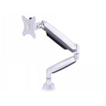 15-27" M Deskmount Spring Single, -pöytäteline näytölle, hopea