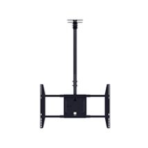42-63" Public Ceilingmount -kattoteline, musta