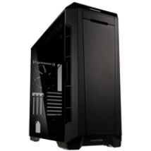 Eclipse P600S - Tempered Glass Edition, ikkunallinen miditornikotelo, musta