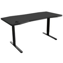 Desk D16M -pelipöytä, manuaalisesti säädettävä, Carbon Black