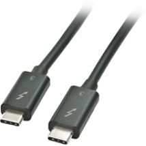 Thunderbolt 3 -kaapeli, 1m, musta