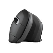 Verro, ergonominen langaton hiiri, 1600 DPI, musta/harmaa