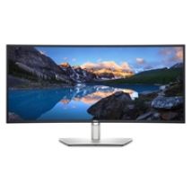 34" UltraSharp U3423WE, kaareva WQHD-monitori, hopea/musta
