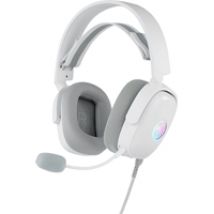 HS71 -pelikuulokkeet mikrofonilla, valkoinen