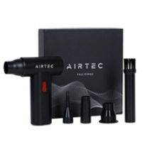 AirTec Pro Type 2, akkukäyttöinen ilmapuhdistuslaite, musta