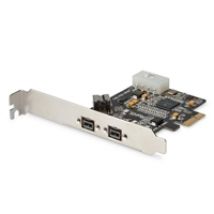 FireWire 2x 800Mb/s + 1 sisäinen 9-pin -lisäkortti, PCIe